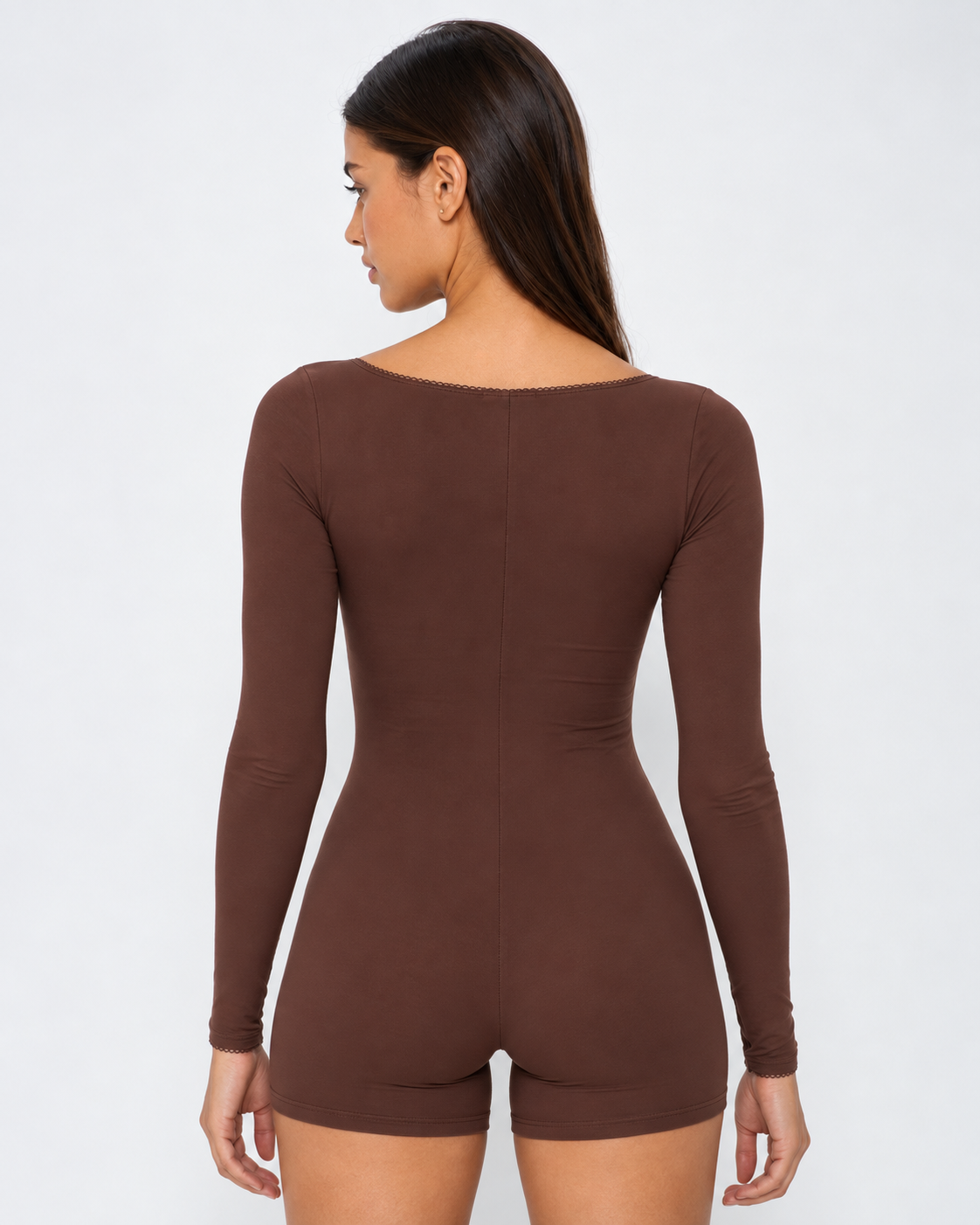 Combishort manches longues Soft Girl – photo 3