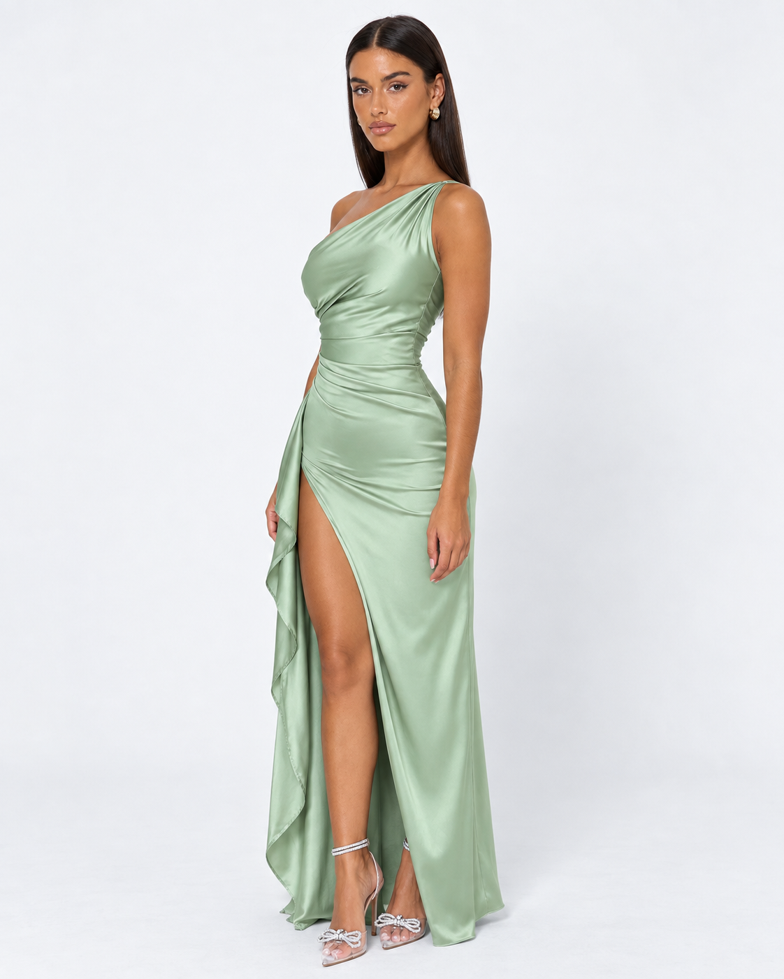 Robe longue en satin Main Event – photo 5