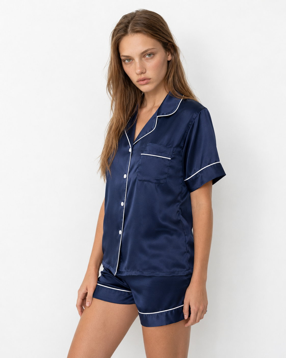 Pyjama en satin Monaco – photo 17