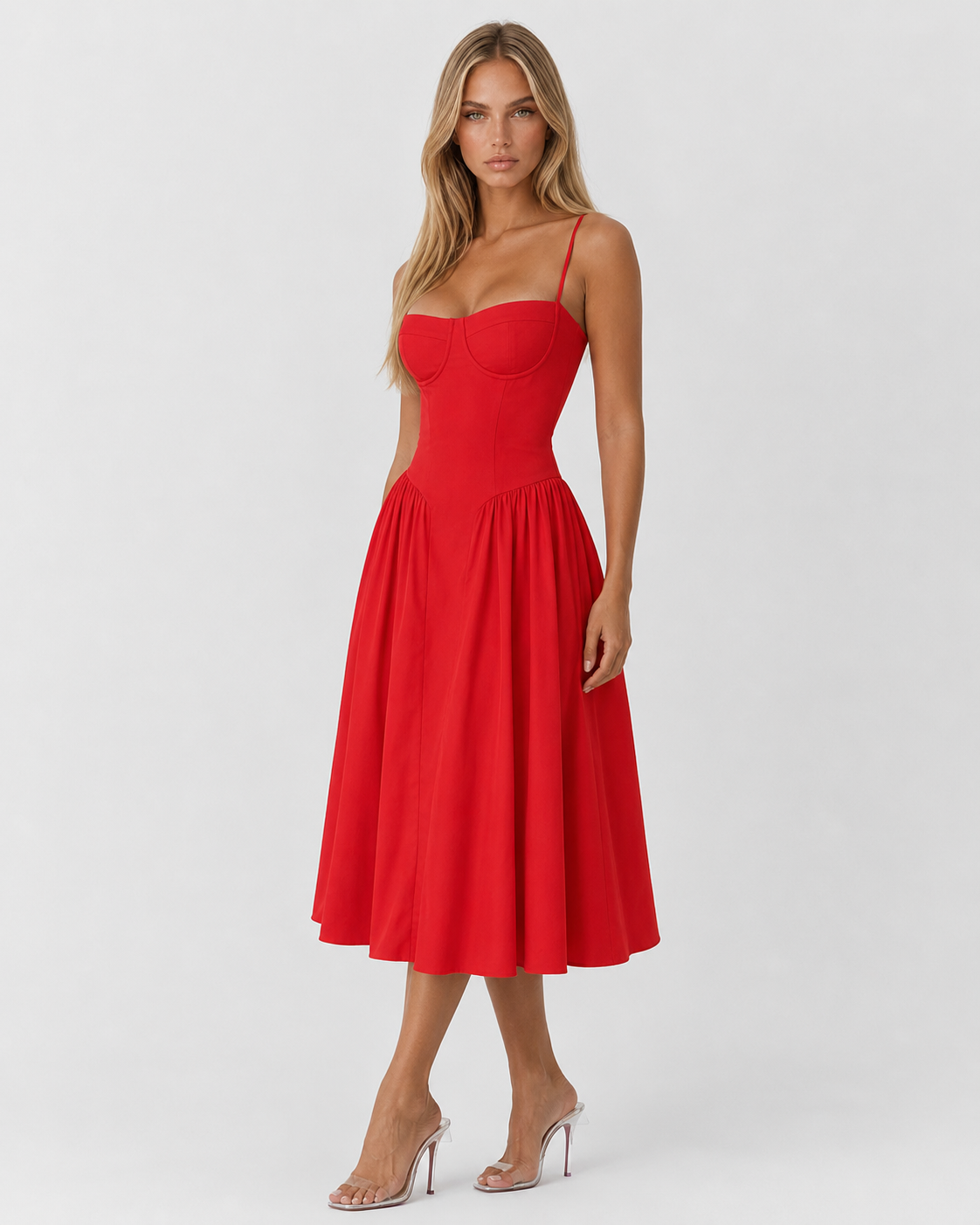 Robe midi corset Amour – photo 29