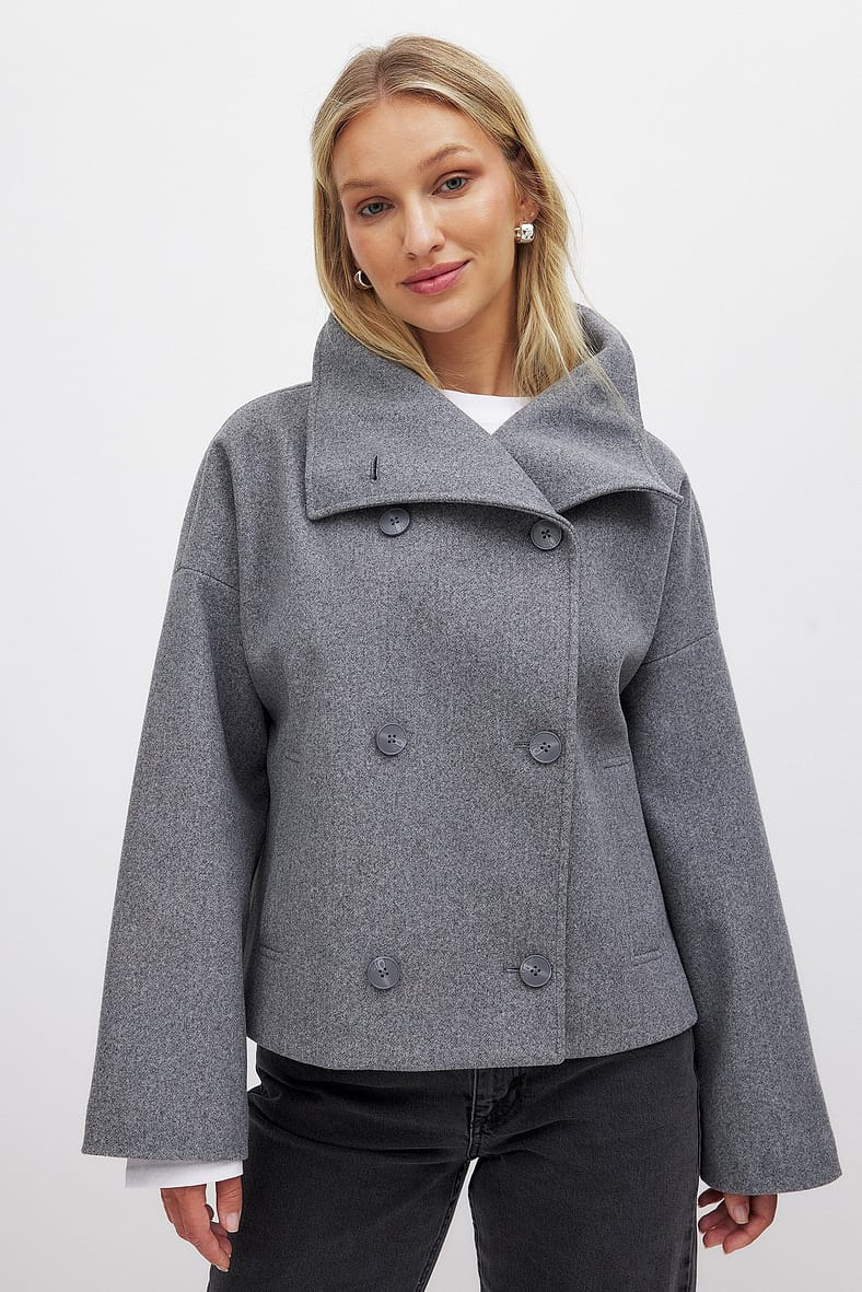 Manteau croisé
