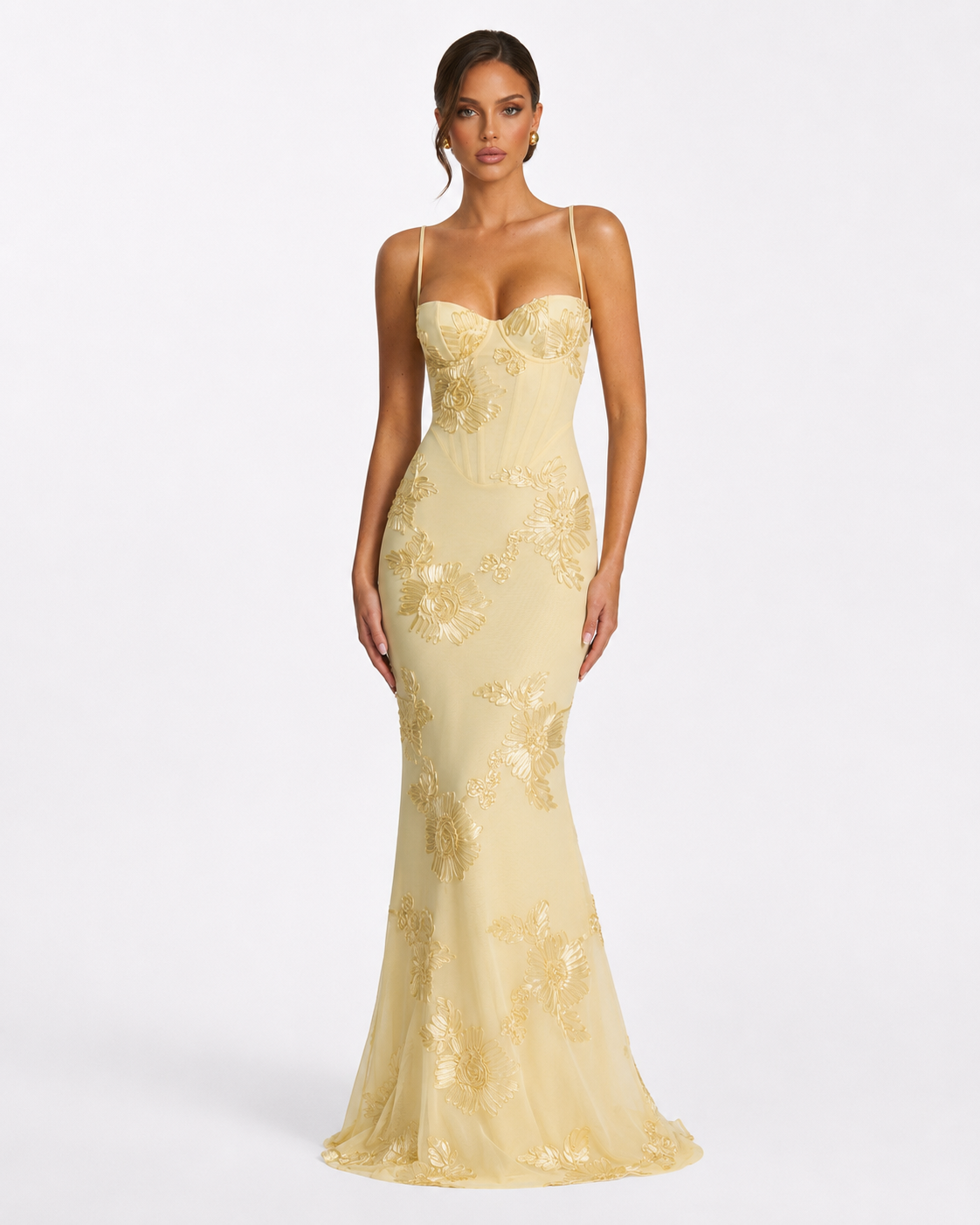 Robe longue corset Rosalie