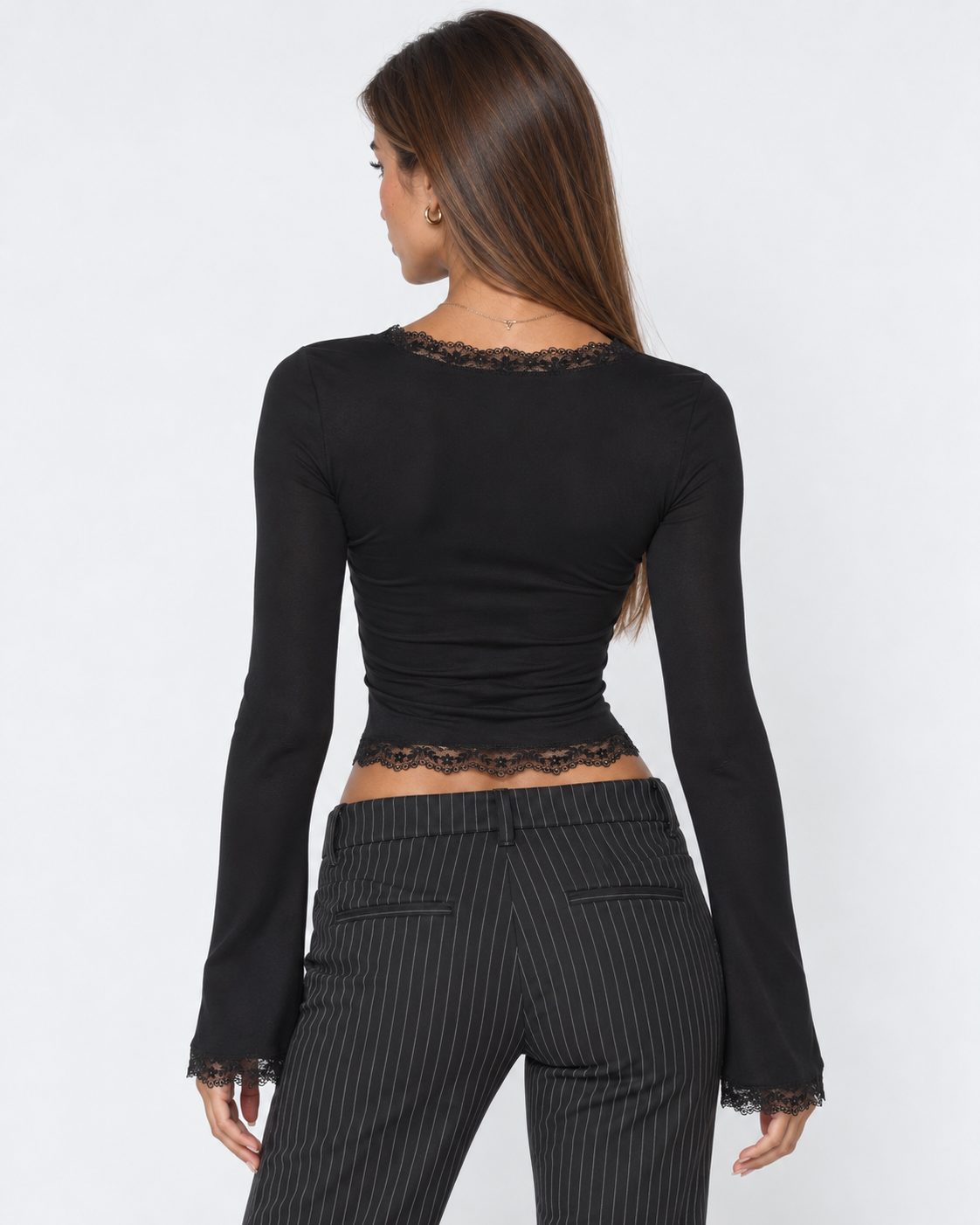 Top à finitions dentelle – photo 11