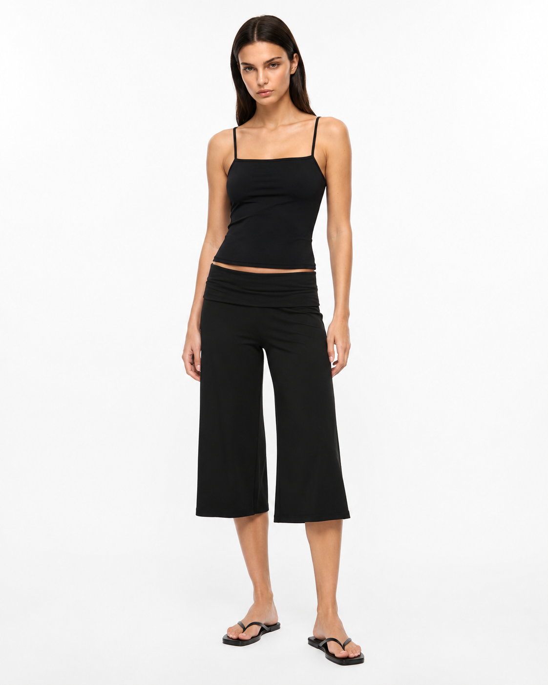Pantalon corsaire à ceinture rabattue – photo 5