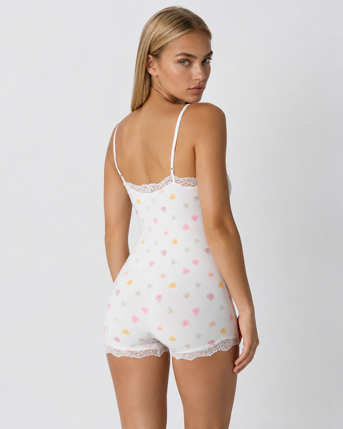 Combishort en dentelle Sweetheart – photo 4