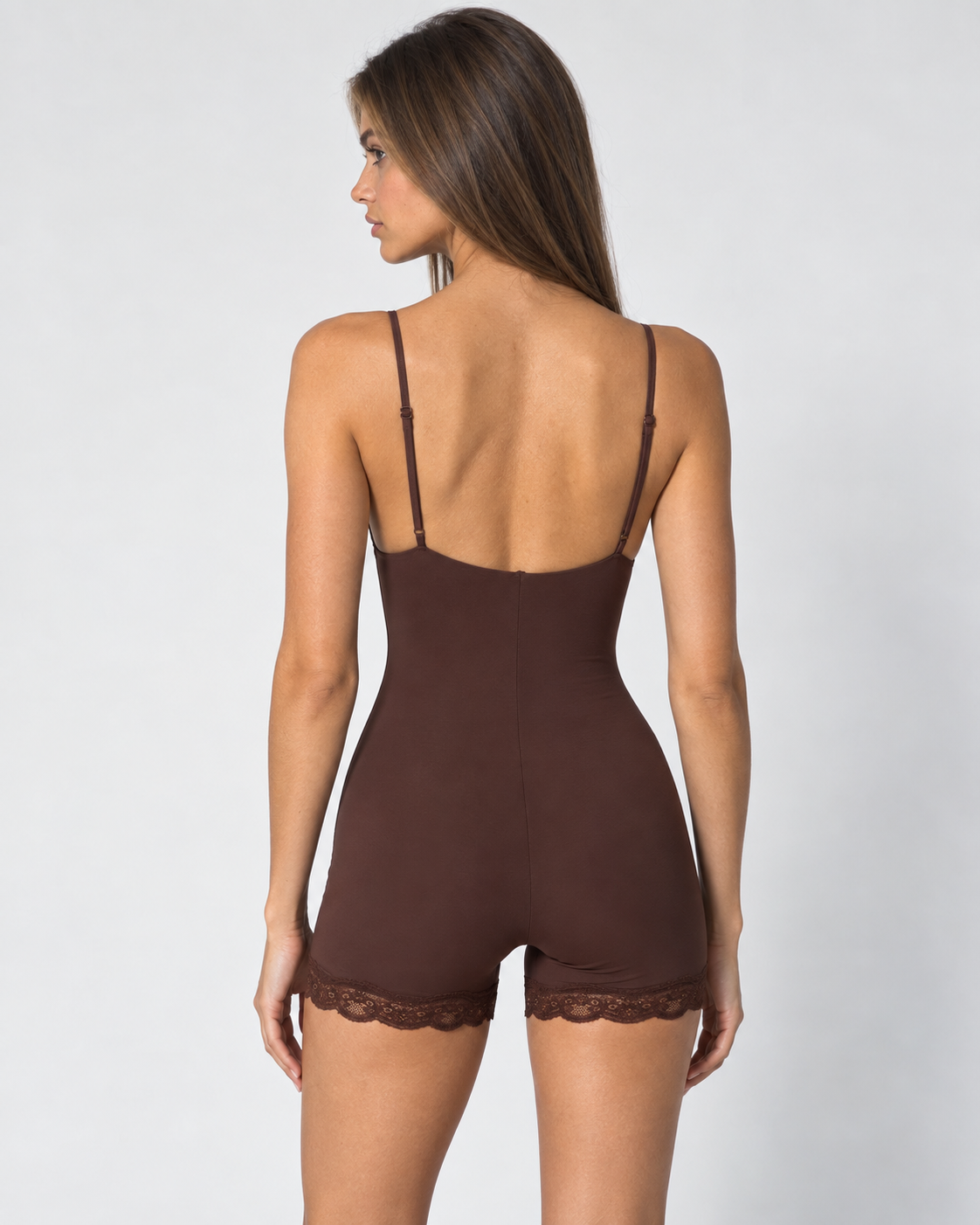 Combishort en dentelle Soft Focus – photo 18