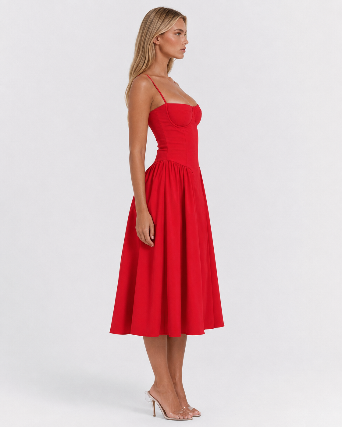 Robe midi corset Amour – photo 30