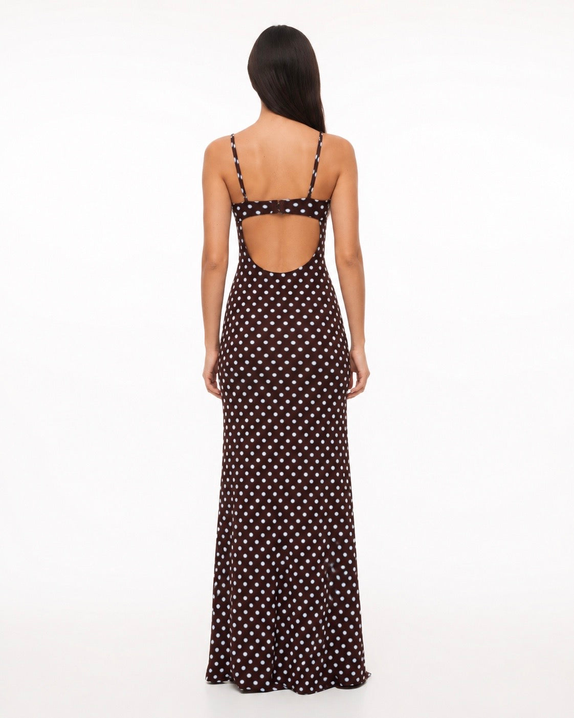 Robe longue à pois Sweet Spot – photo 2