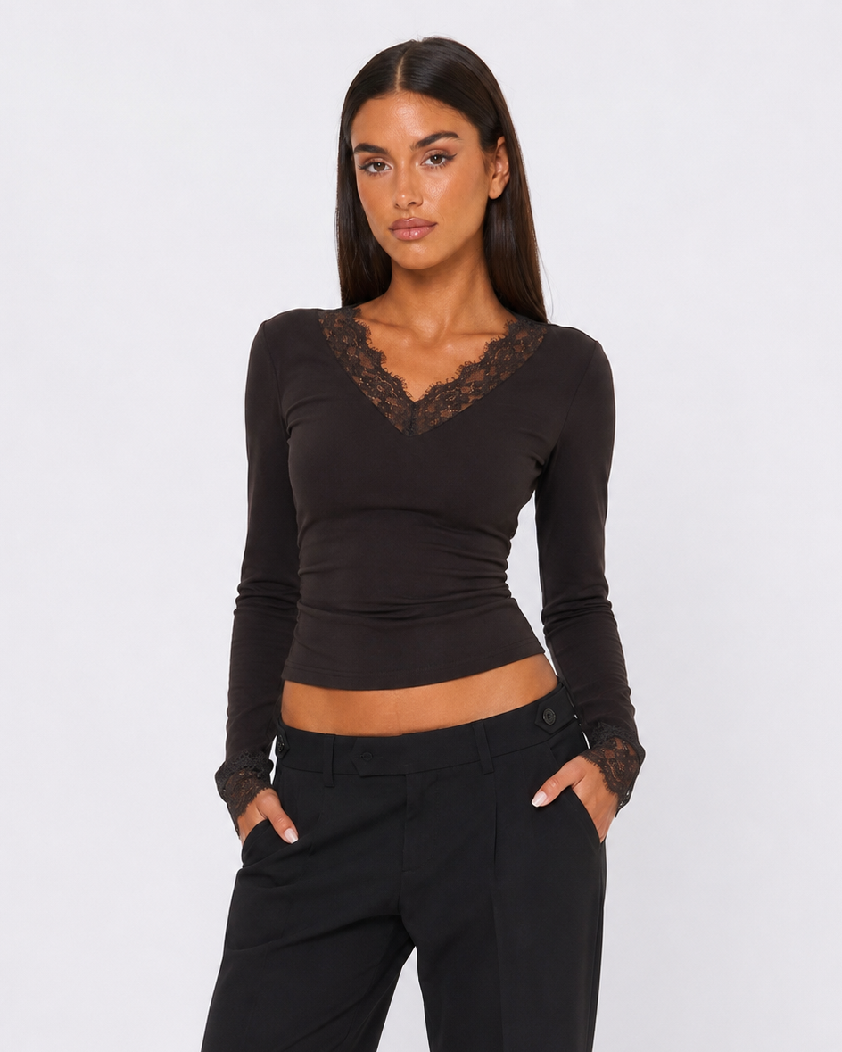 Top en dentelle Soft Romance