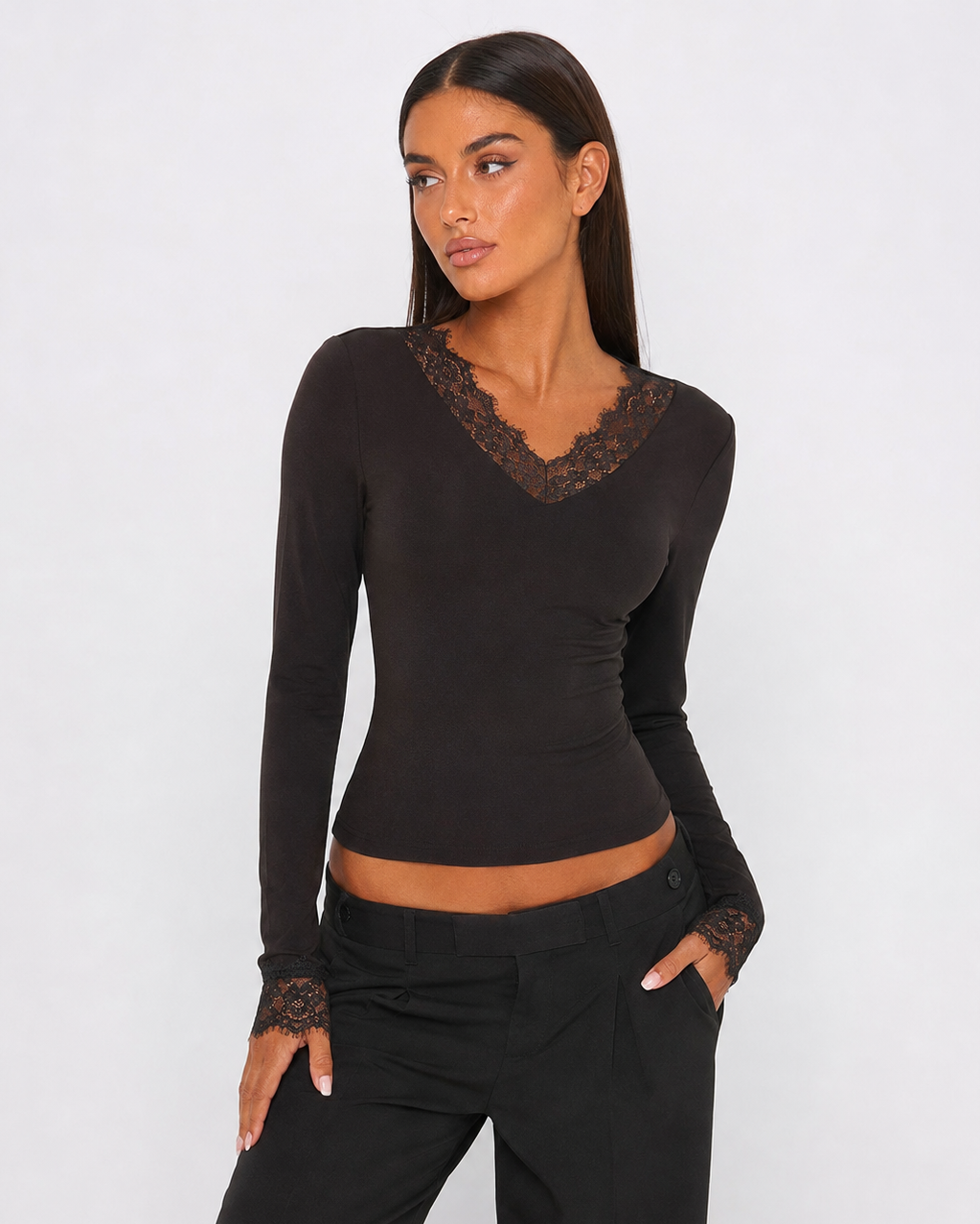 Top en dentelle Soft Romance – photo 2