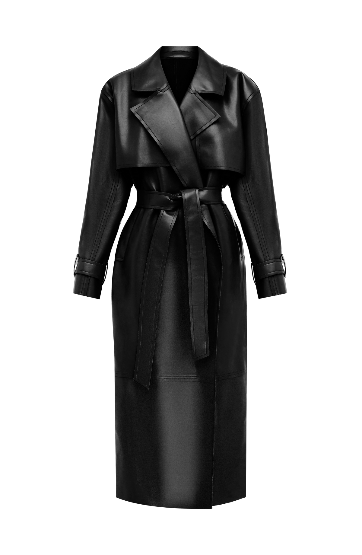 Trench Bridget noir – photo 13
