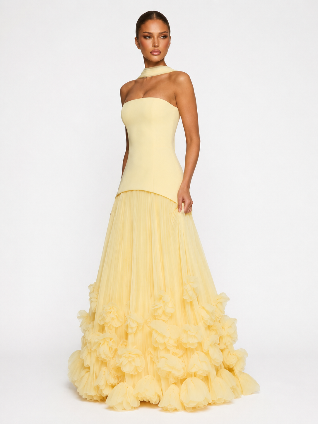 Robe longue bustier Rosette – photo 9