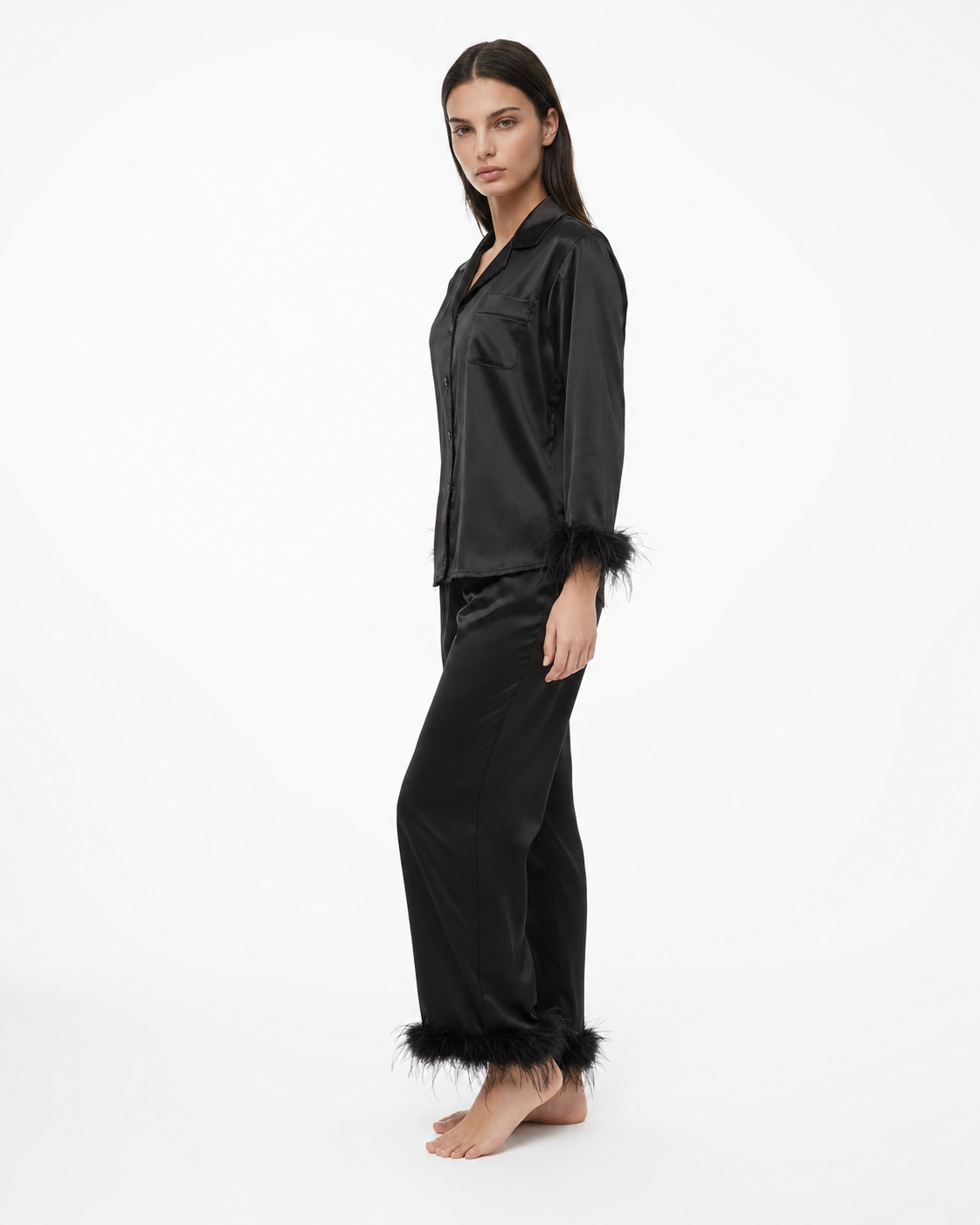 Pyjama en satin Hollywood Nights – photo 11