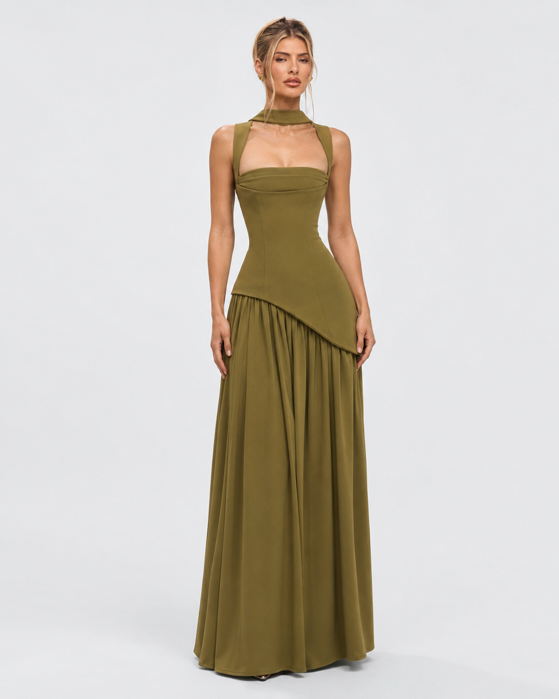 Robe longue corset Aria – photo 3