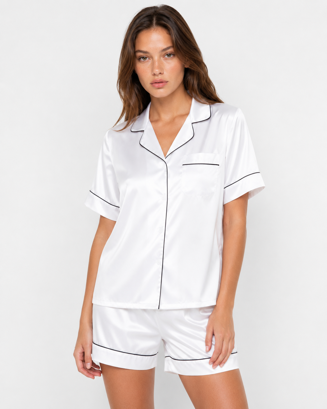 Pyjama en satin Monaco – photo 21