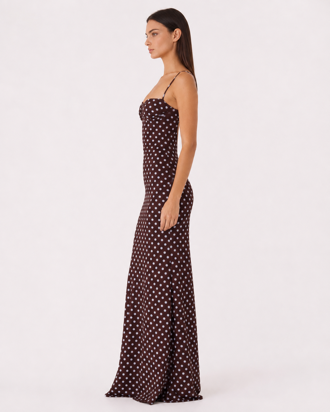 Robe longue à pois Sweet Spot – photo 4