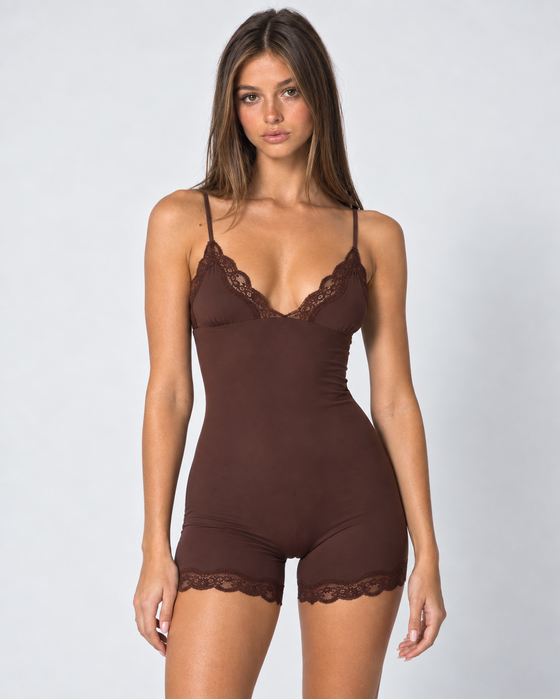 Combishort en dentelle Soft Focus – photo 17