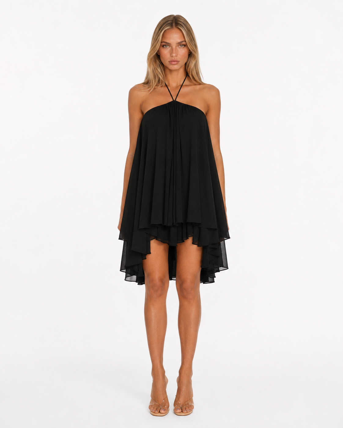 Mini-robe en mousseline Sunkissed Breeze