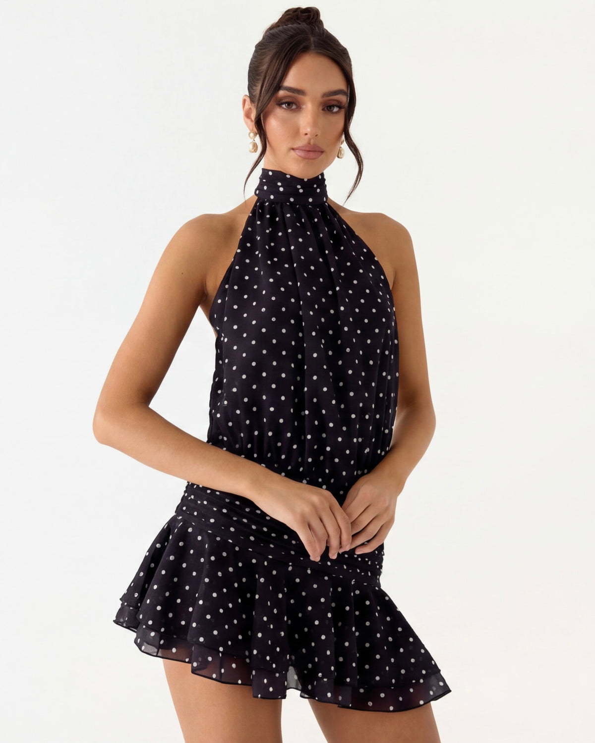 Mini-robe à pois Flirt Alert – photo 7