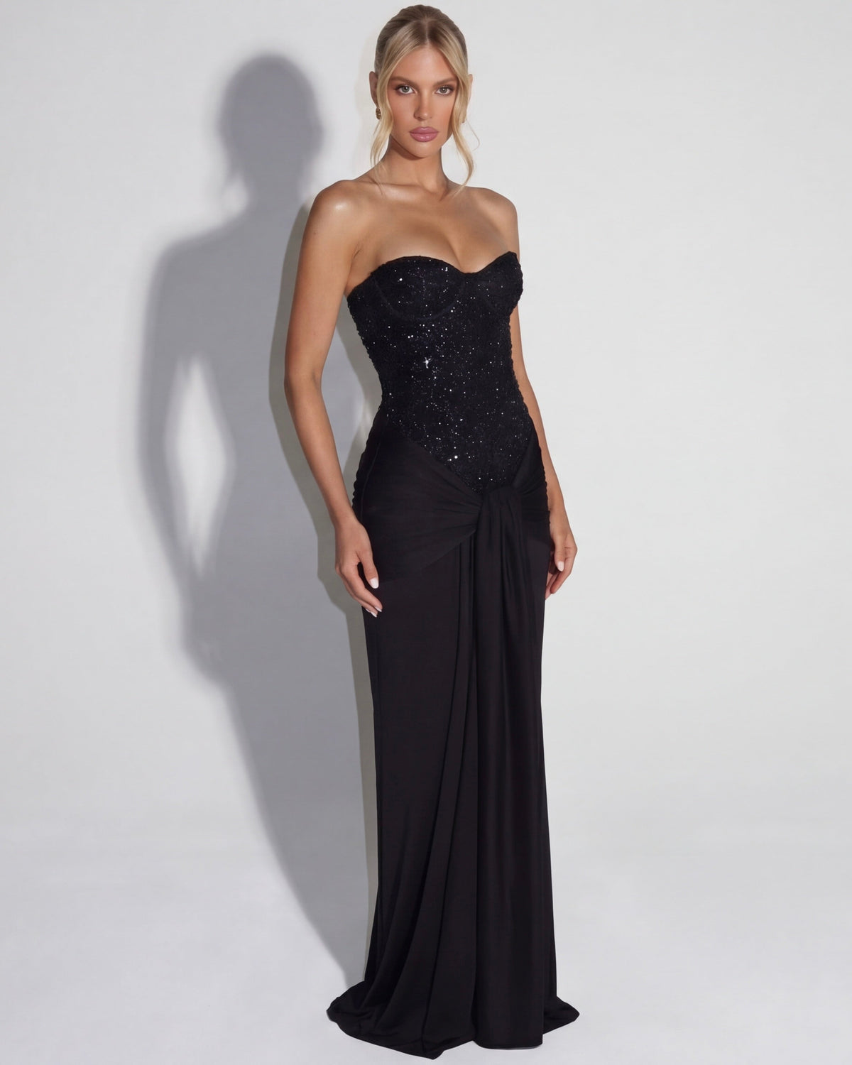 Robe longue Midnight Aura – photo 6