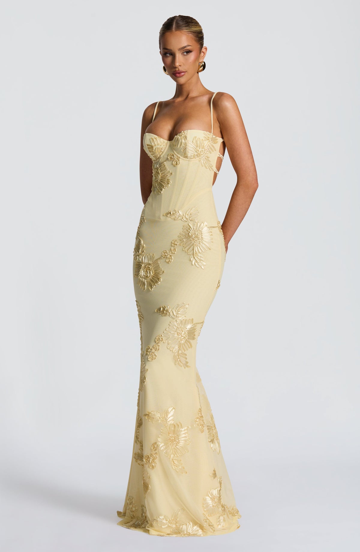 Robe longue Velour – photo 8