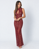 Robe longue en dentelle No Hard Feelings – photo 2