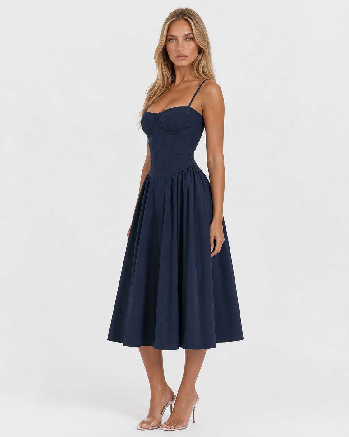 Robe midi corset Amour – photo 2