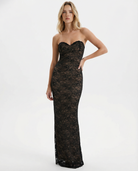 Robe longue en dentelle Lace Muse – photo 5