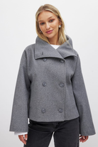 Manteau croisé