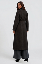 Manteau long ceinturé Adriana – photo 10
