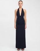 Robe longue col licou Nyx