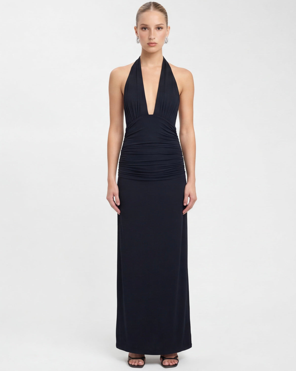 Robe longue col licou Nyx