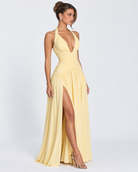 Robe longue froncée Serena – photo 7