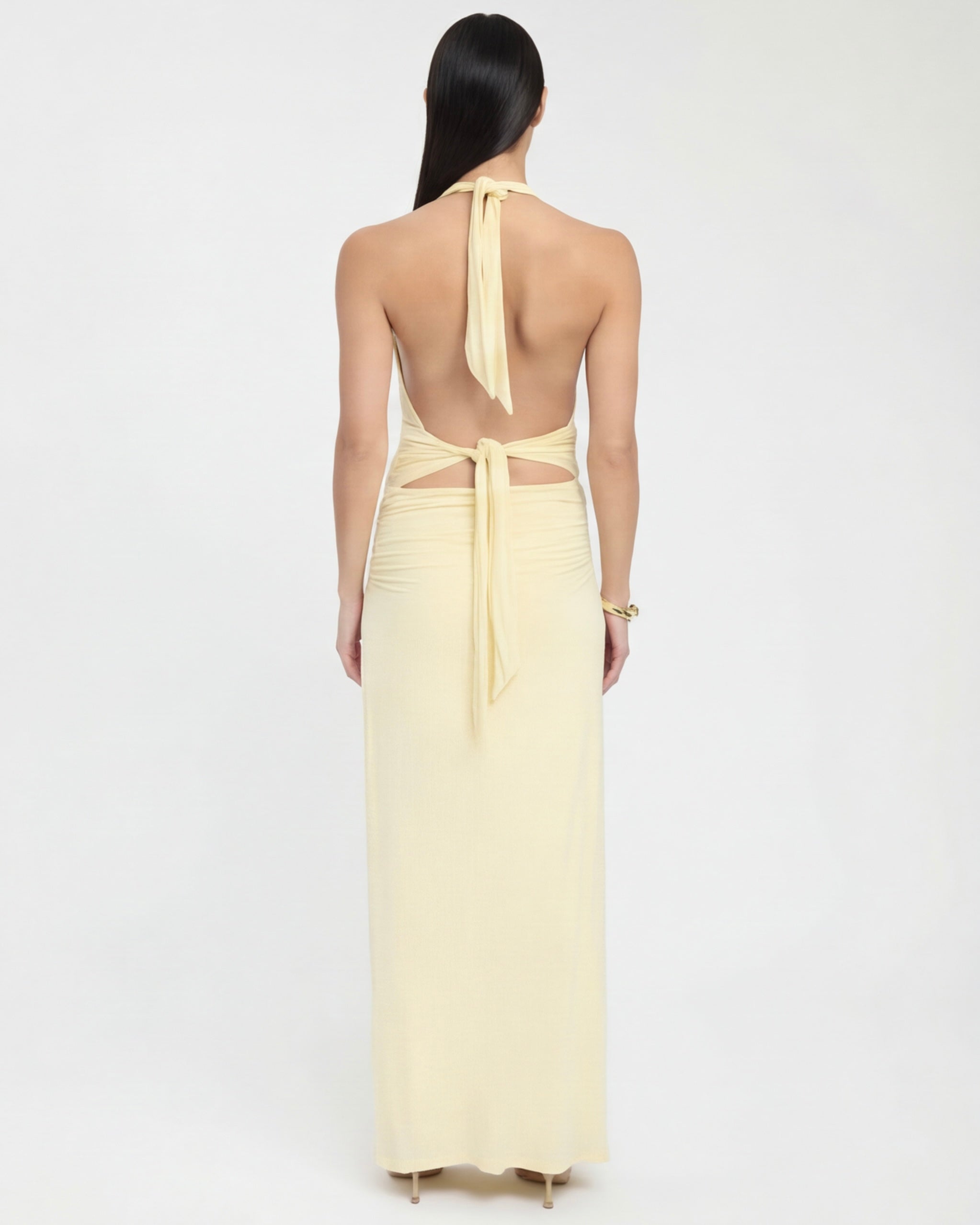 Robe longue col licou Nyx – photo 12