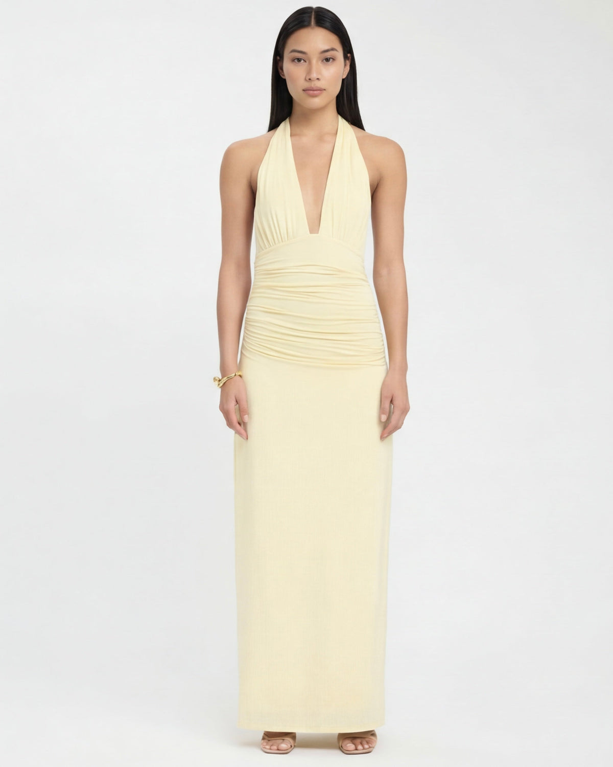 Robe longue col licou Nyx – photo 10