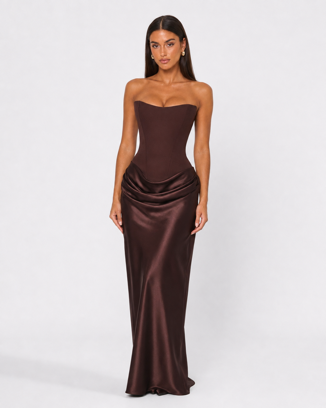 Robe longue corset After Midnight