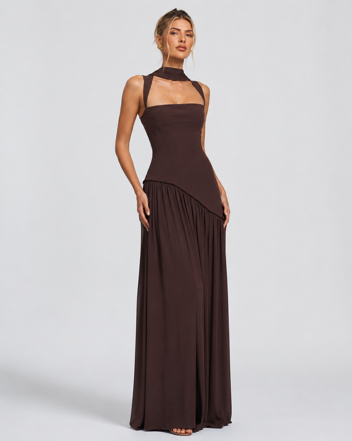 Robe longue corset Aria – photo 5