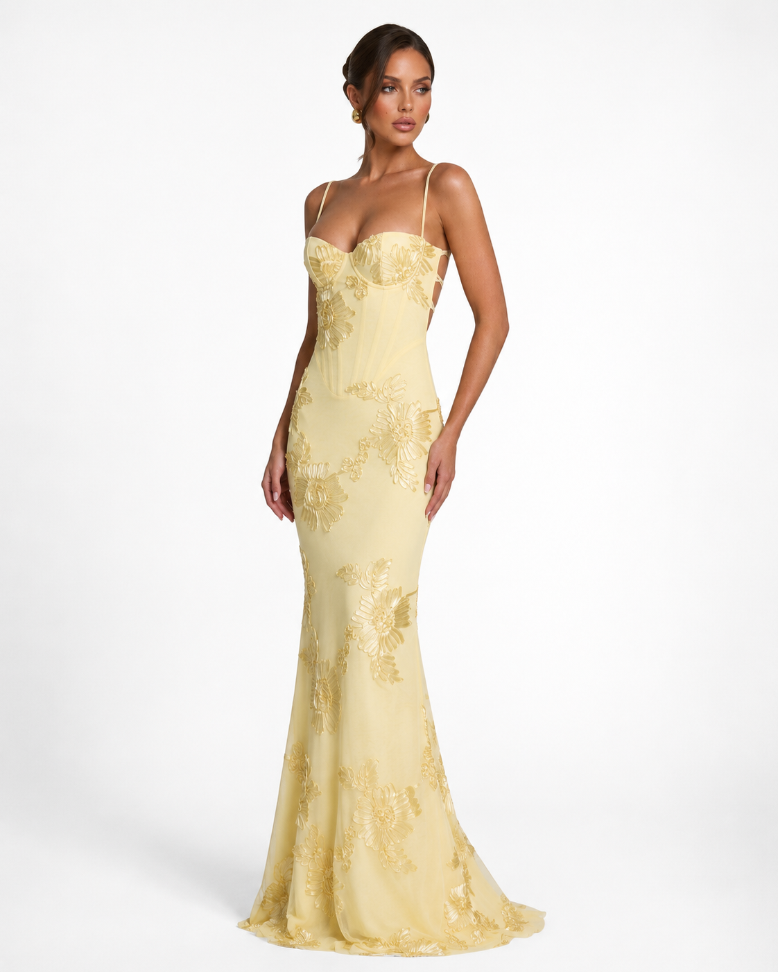Robe longue corset Rosalie – photo 3
