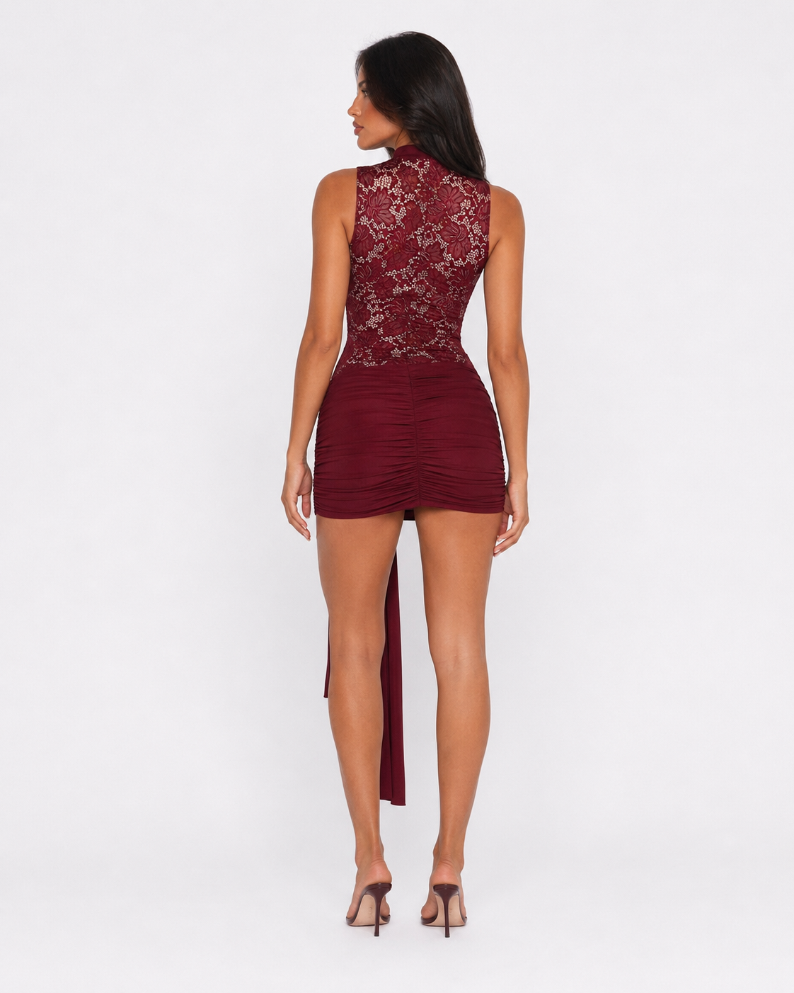 Mini-robe en dentelle Temptation – photo 6