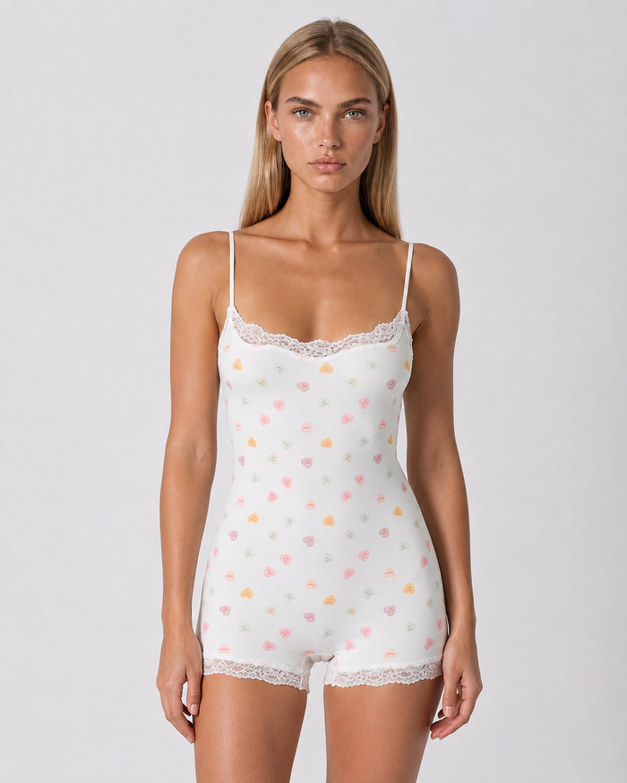 Combishort en dentelle Sweetheart