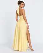 Robe longue froncée Serena – photo 9