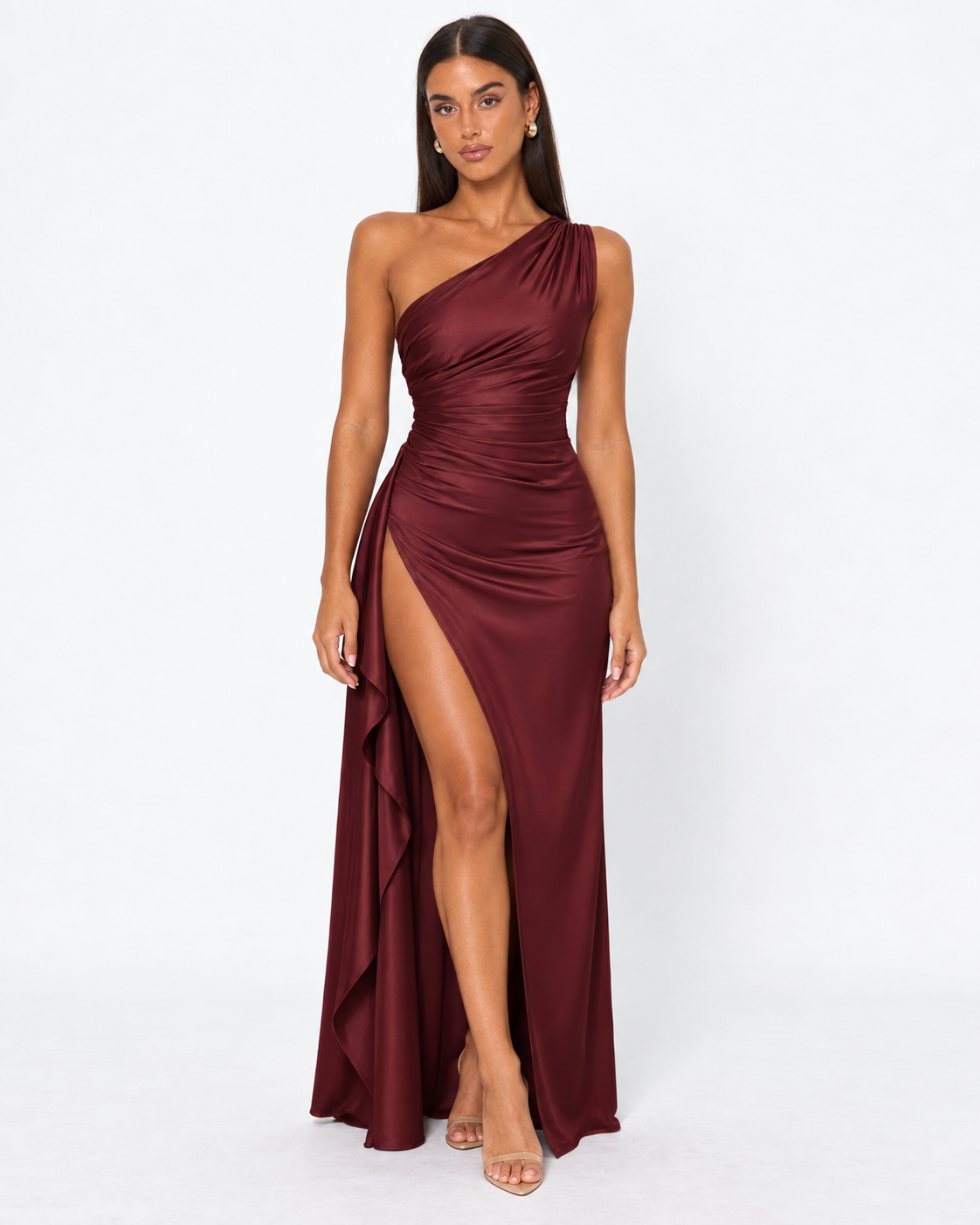 Robe longue en satin Main Event – photo 13