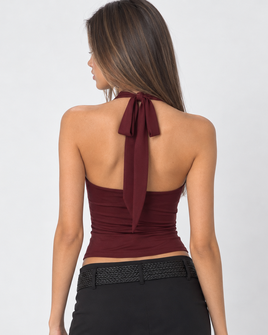 Top dos-nu en dentelle Miss Me – photo 4