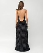 Robe longue à pois Midnight Muse – photo 4