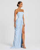 Robe longue drapée Main Character – photo 8
