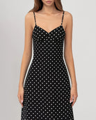 Robe longue à pois Midnight Muse – photo 7