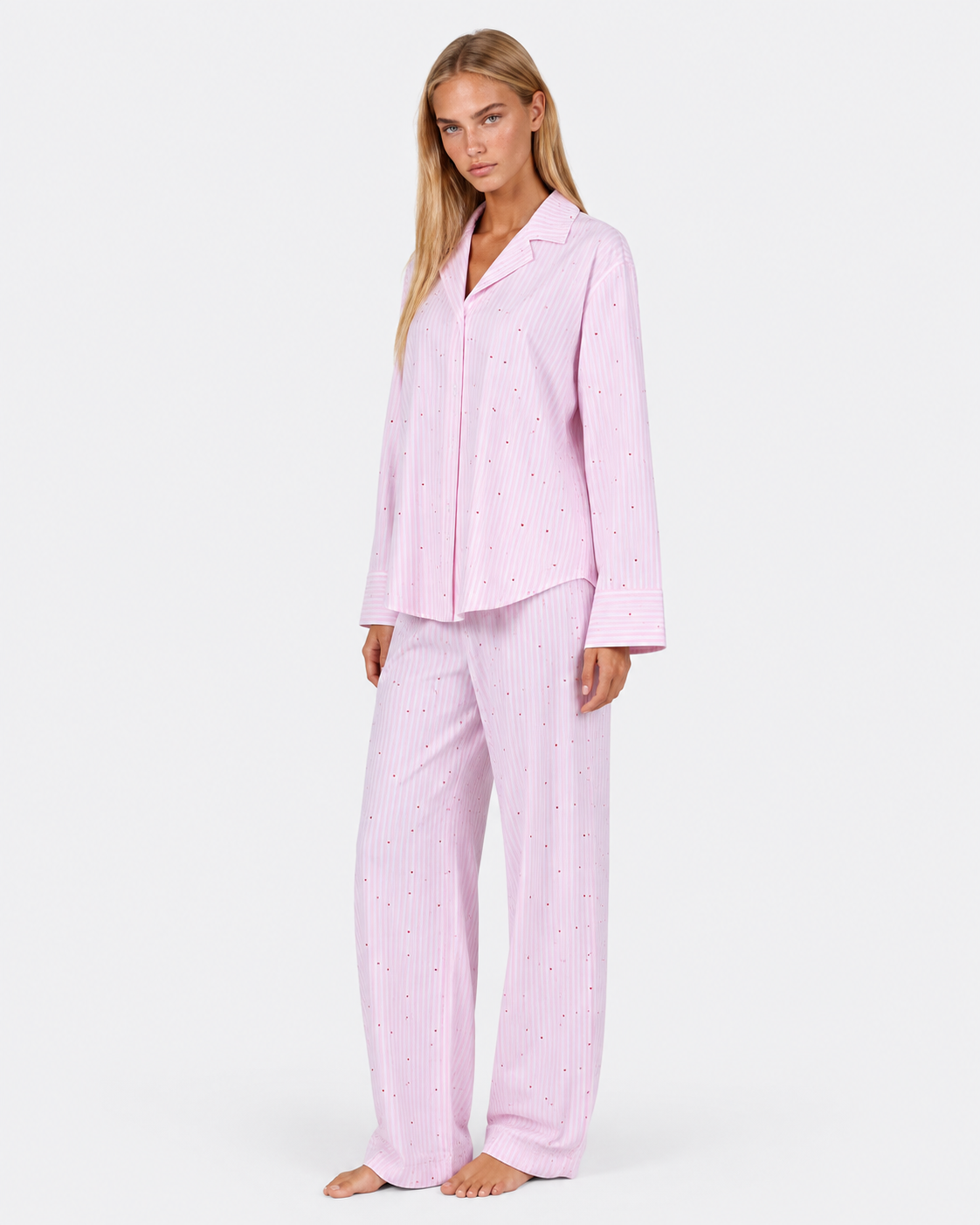 Pyjama rayé Sweetheart – photo 3