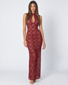 Robe longue en dentelle No Hard Feelings