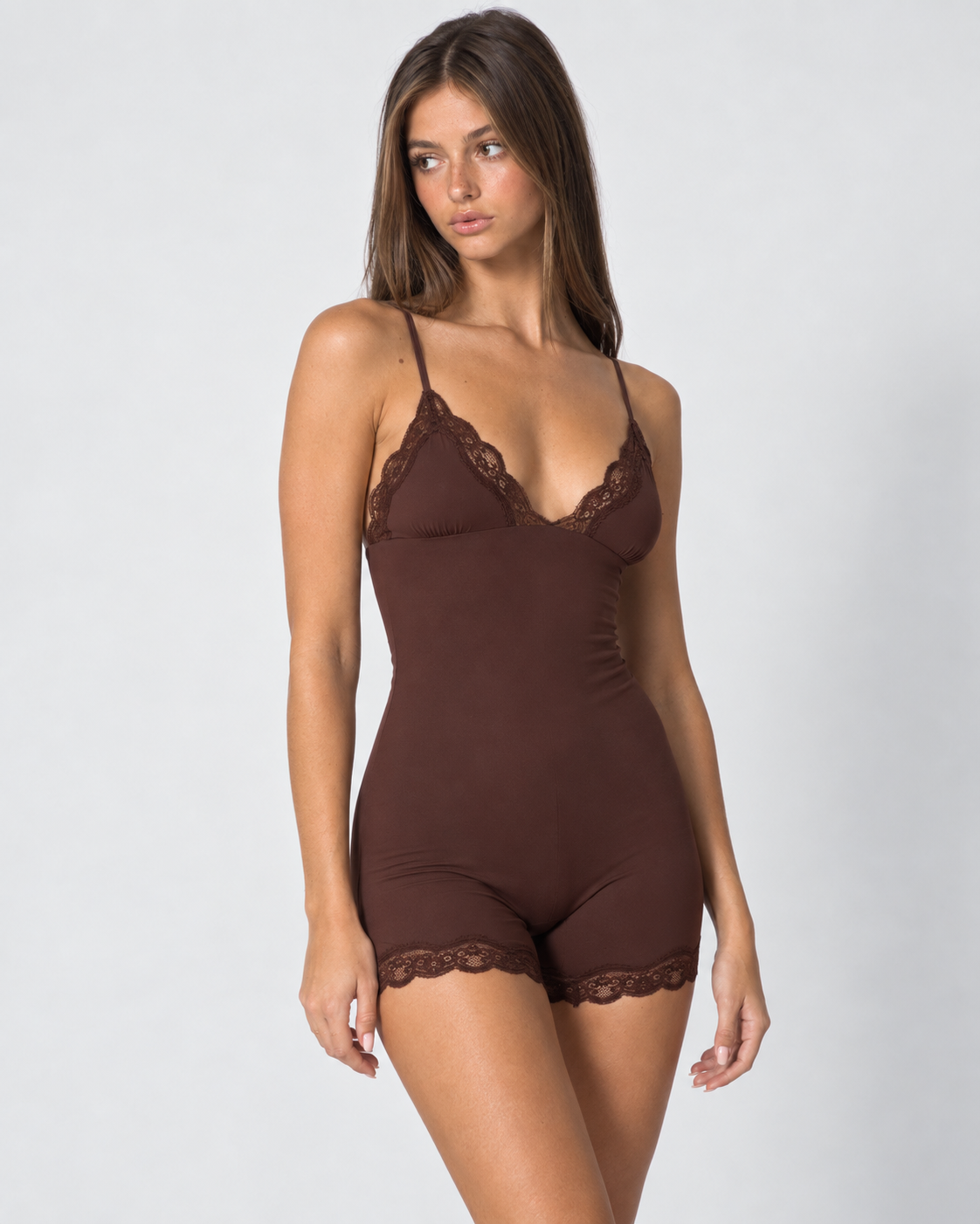 Combishort en dentelle Soft Focus – photo 19