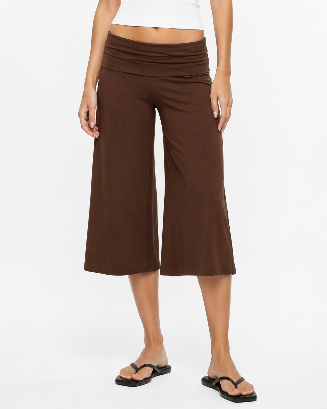 Pantalon corsaire à ceinture rabattue – photo 10